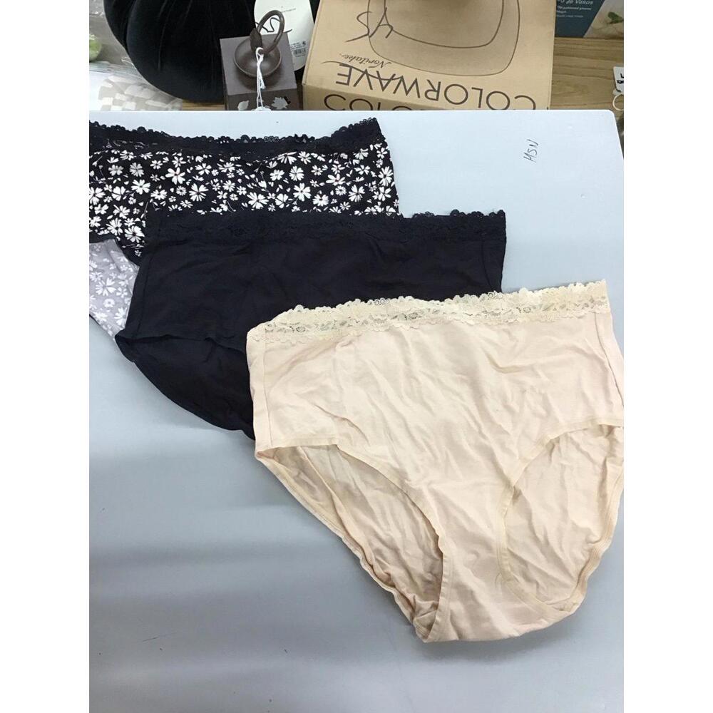 Comfort code by cuddl duds womens high rise briefs 3 pack size large new HSN